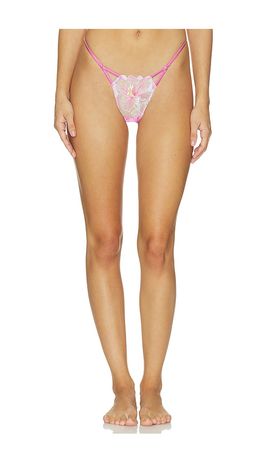 fleur du mal fleur du mal Sequin Hibiscus G-string