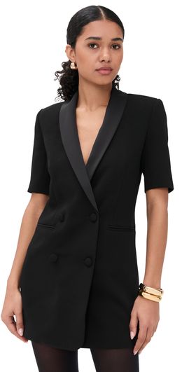 Fleur du Mal Fleur du Mal Short Sleeve Blazer Black
