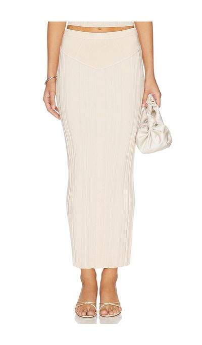 fleur du mal fleur du mal Three Way Rib Skirt