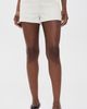 Fleur du Mal Fleur du Mal Tuxedo Shorts Ivory - 2