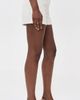 Fleur du Mal Fleur du Mal Tuxedo Shorts Ivory - 4