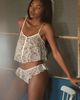 Fleur Du Mal Jasmine Lace Thong - 1