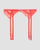 Fleur du Mal Women's Bianca Lace Garter Belt - 1