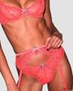 Fleur du Mal Women's Bianca Lace Garter Belt - 5