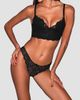 Fleur du Mal Women's Bianca Lace Seduce U-Plunge Bra - 5