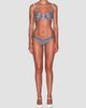 Fleur du Mal Women's Hydrangea Embroidery Balconette Bra - 2