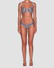 Fleur du Mal Women's Hydrangea Embroidery Thongs - 2