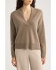 Fleurette Fleurette Cashmere Wrap V-Neck Sweater - 1