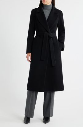Fleurette Fleurette Shane Wool Wrap Coat