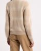 Fleurette Fleurette Windowpane Plaid Cashmere & Silk Cardigan - 2