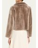 Fleurette Odette Reversible Cropped Shearling Jacket - 7