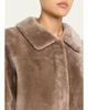 Fleurette Odette Reversible Cropped Shearling Jacket - 9