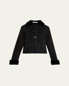 Fleurette Rowan Shearling Barn Jacket