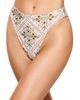 Flirtt Gottex Flirtt Gottex Love Notes Reversible High Waist High Leg Bikini Bottom Swimsuit - 1