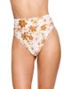 Flirtt Gottex Flirtt Gottex Nostalgic Bloom Ultra High Waist Bikini Bottom Swimsuit - 1