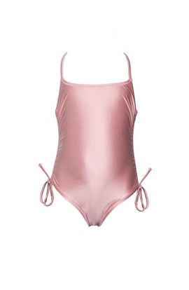 Flirtt Gottex Flirtt Gottex Satin Royale Criss Cross Back Adjustable One Piece Swimsuit