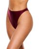 Flirtt Gottex Flirtt Gottex Satin Royale High Waist High Leg Bikini Bottom Swimsuit - 1