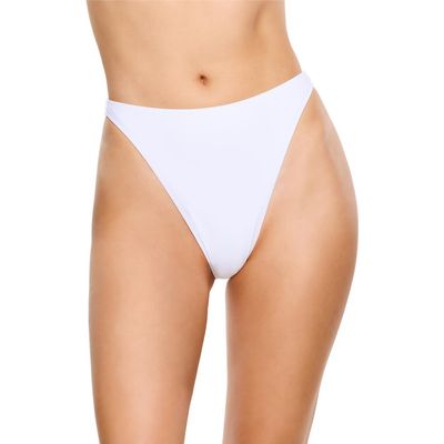 Flirtt Gottex Flirtt Gottex Vacay Mode High Waist High Leg Bikini Bottom Swimsuit