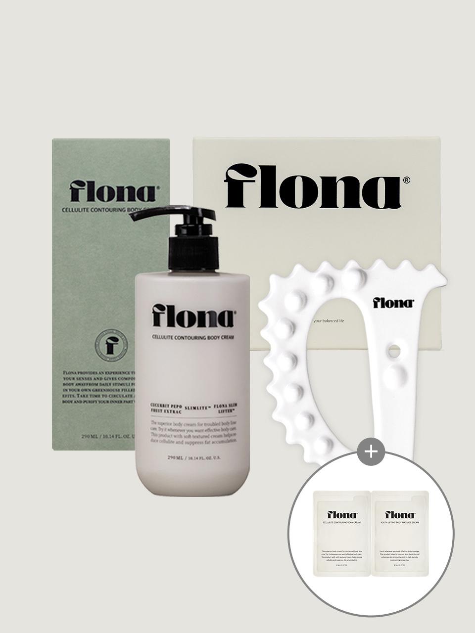 flona Stainless Steel Ergonomic Body Care Set