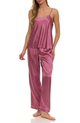 Flora Nikrooz Flora Nikrooz Jamie 2.0 3-Piece Pin Dot Travel Pajamas