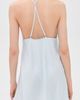 Flora Nikrooz Flora Nikrooz Kylie Chemise with Lace Ice Blue - 3