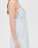 Flora Nikrooz Flora Nikrooz Kylie Chemise with Lace Ice Blue - 4
