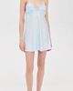 Flora Nikrooz Flora Nikrooz Kylie Chemise with Lace Ice Blue - 5