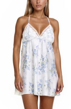 Flora Nikrooz Flora Nikrooz Kylie Print Satin Chemise
