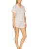 Flora Nikrooz Flora Nikrooz Printed Knit Notch And Short Set - 2