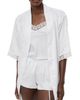 Flora Nikrooz Flora Nikrooz Sabrina 3 Piece Pajama Set Ivory M - 1