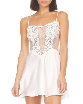 Flora Nikrooz Flora Nikrooz Showstopper Charmeuse Chemise