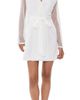 Flora Nikrooz Flora Nikrooz Showstopper Charmeuse Robe Ivory - 1