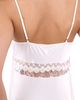 Flora Nikrooz Flora Nikrooz Skyler Lace Trim Satin Gown - 5