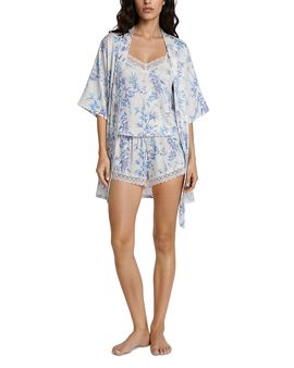Flora Nikrooz Flora Nikrooz Willa Robe & Shorts Pajama Set