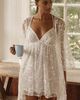 Flora Nikrooz Meg Embroidered Mini Robe - 4