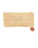 florabella florabella Alegre Crochet Raffia Clutch - 2