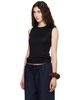 FLORE FLORE FLORE FLORE Black Esmé LW Tank Top - 4