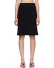 FLORE FLORE FLORE FLORE Black Marie Midi Skirt - 1