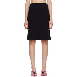 FLORE FLORE FLORE FLORE Black Marie Midi Skirt