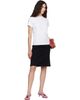 FLORE FLORE FLORE FLORE Black Marie Midi Skirt - 4
