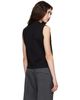 FLORE FLORE FLORE FLORE Black Poppy Sleeveless Cardigan - 3