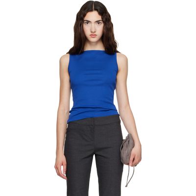 FLORE FLORE FLORE FLORE Blue Timmi Tank Top