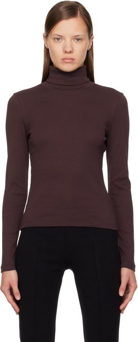 FLORE FLORE FLORE FLORE Brown Dinah Turtleneck