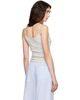 FLORE FLORE FLORE FLORE Gray Bibi Camisole - 3