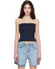 FLORE FLORE FLORE FLORE Navy Bes Bandeau Tank Top - 1