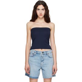 FLORE FLORE FLORE FLORE Navy Bes Bandeau Tank Top