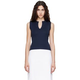 FLORE FLORE FLORE FLORE Navy Iman Tank Top
