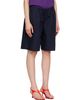 FLORE FLORE FLORE FLORE Navy Josephine Bermuda Shorts - 2