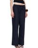 FLORE FLORE FLORE FLORE Navy Josephine Lengthened Trousers - 2