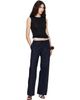 FLORE FLORE FLORE FLORE Navy Josephine Lengthened Trousers - 4